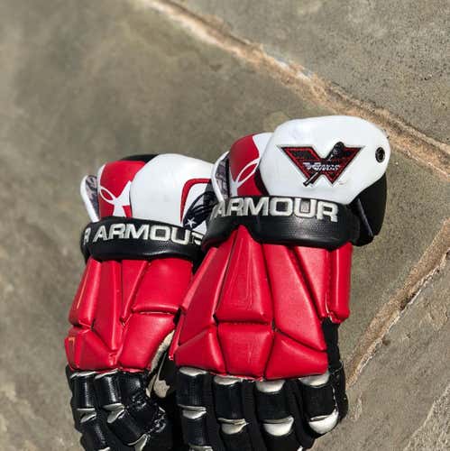 Philadelphia Wings Lacrosse Gloves (GAME WORN)