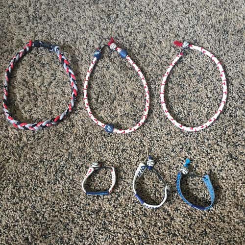 Baseball Leather Necklaces And Braclets