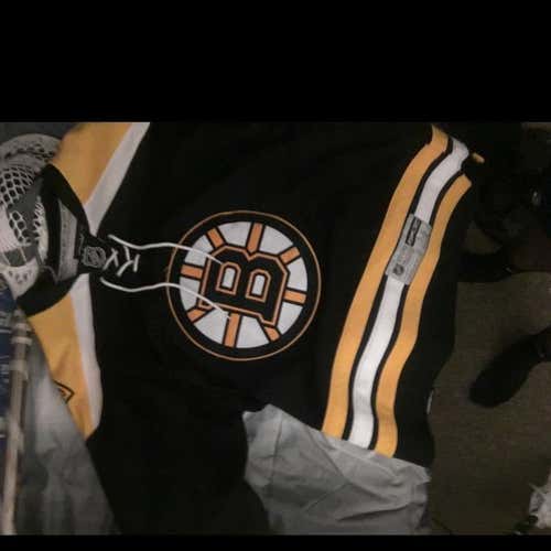 Blank Medium Boston Bruins Black Jersey