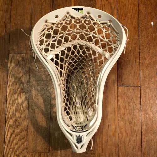 Brine Rp3X Lacrosse Head Strung W/ Stringking 2x By Mainely Mesh
