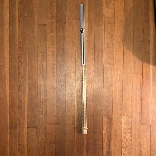 Warrior Burn Pro Krypto Pro Silver Gray Black Lacrosse Shaft