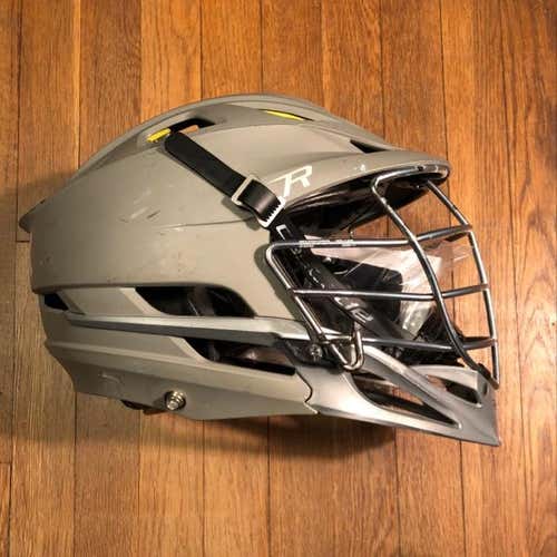 Matte Gray Cascade R Lacrosse Helmet