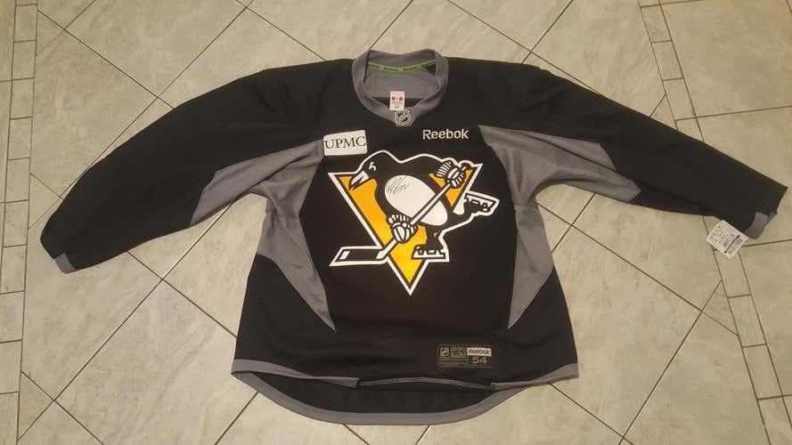 New Patric Hornqvist signed Penguins pro return practice jersey, COA