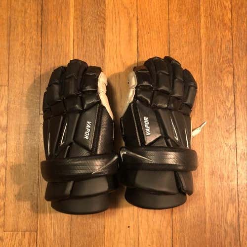 Nike Vapor Elite Lacrosse Gloves Black