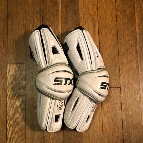 Stx Stallion HD Arm Guards White