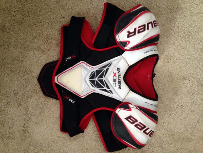 Bauer X80 Senior Shoulder Pads Large