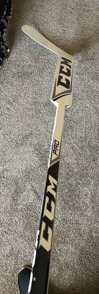 New CCM Goalie Stick - Garteig (Vancouver Pro Return)