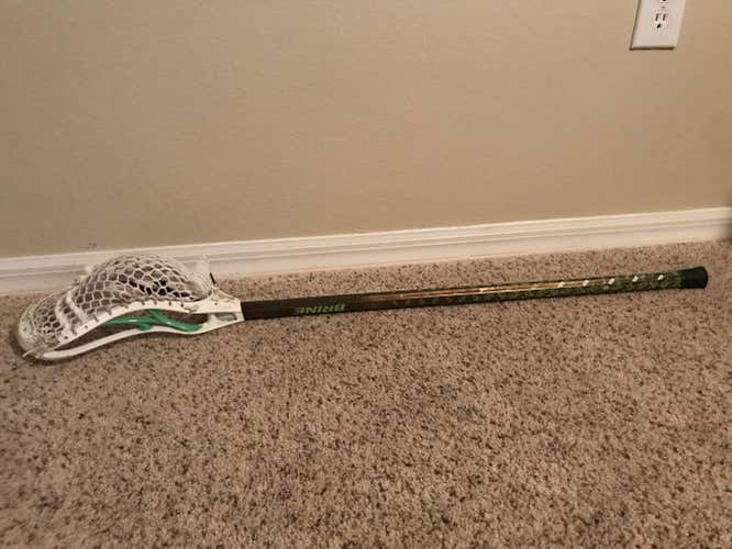 warrior evolution 3 on brine 7075 shaft with semi-soft ECD hero mesh