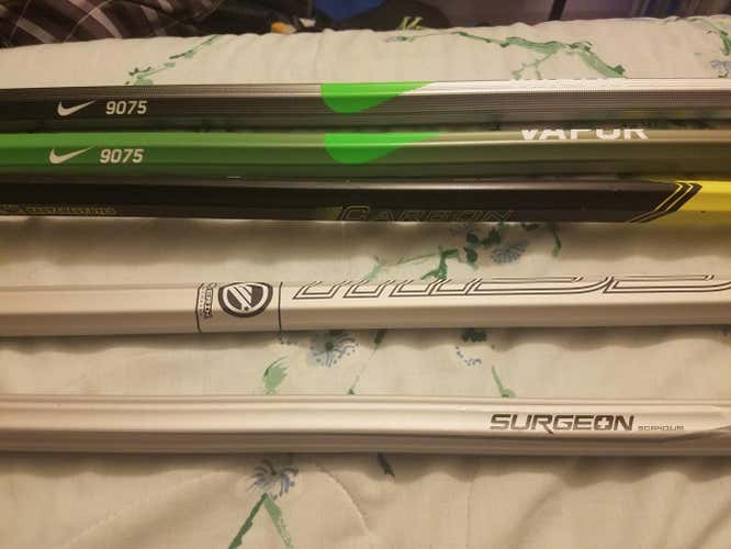 VGC lacrosse shafts