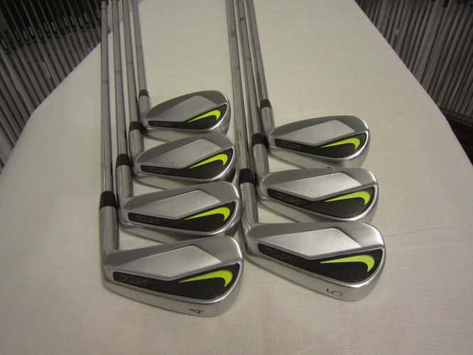 Nike Vapor Pro Iron Set - 4-PW - Dynamic Gold S300 Stiff Flex Steel - MINT