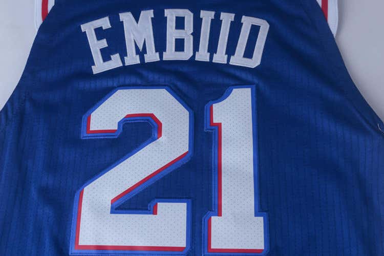New  2018 Joel Embiid Jersey Stitched