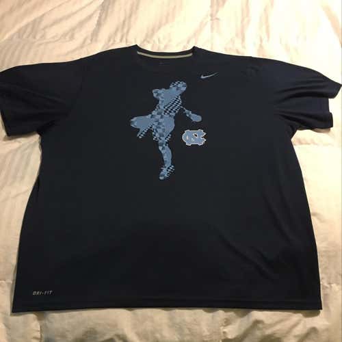 Nike DriFit UNC Lacrosse Tee XXL