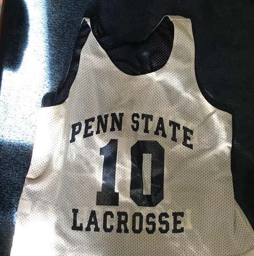 White And Blue PSU Pinnie