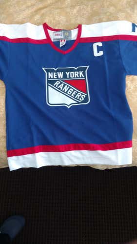 New Vintage Hockey Phil Esposito throwback New York Rangers jersey