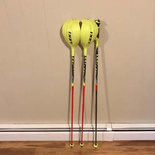 125cm Leki Venom World Cup + Guards And Spare