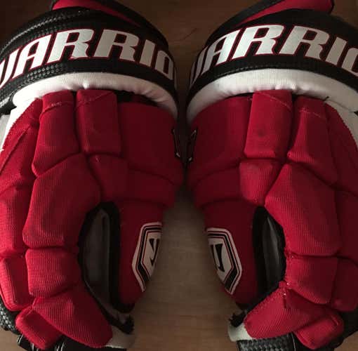 Warrior Ilya Kovalchuk Pro Stock New Jersey Devils Gloves