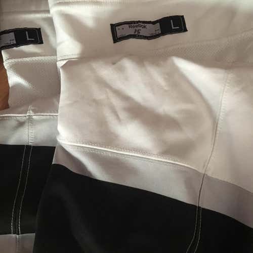 Los Angeles Kings Reebok Pro Stock Socks Large