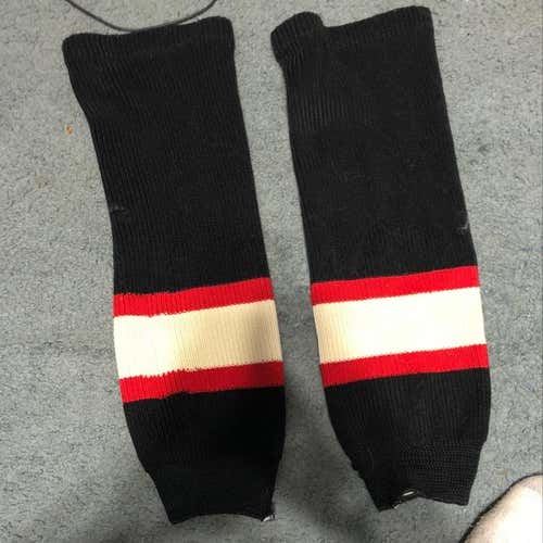 Chicago Blackhawks Adult Medium Hockey Socks