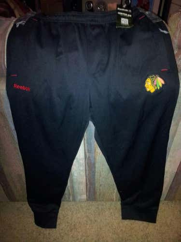 Chicago Blackhawks TEAM ISSUED warm up pant