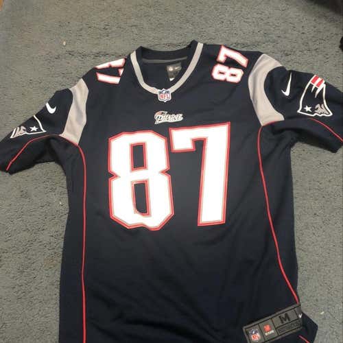 Rob Gronkowski #87 New England Patriots Home Jersey Adult Medium