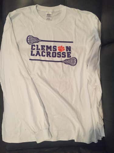 Clemson Mens Lacrosse Long Sleeve Tshirt