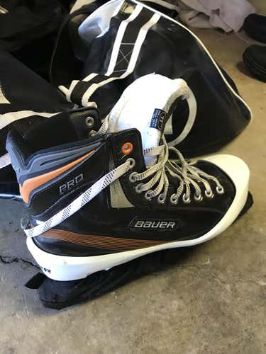 Bauer Pro Goalie Skates Size 11