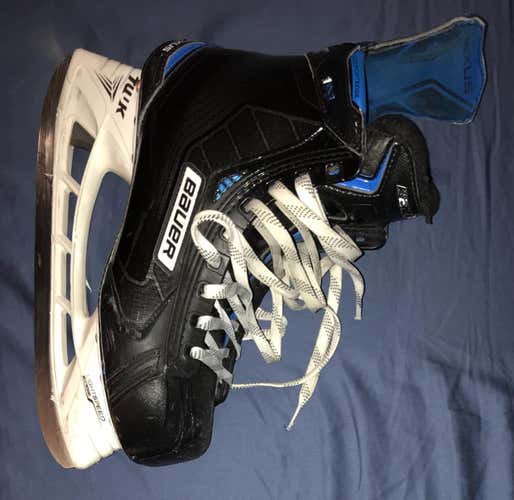 Bauer 1N Hockey Skates With Bauer Speedplates- 8D