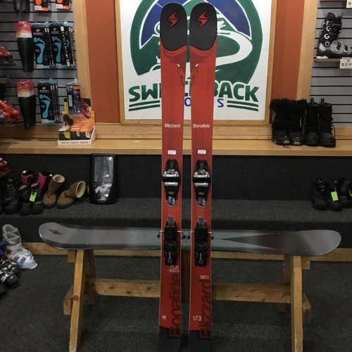 Blizzard Bonafide 173CM- USED with Marker Squire Bindings - 2017