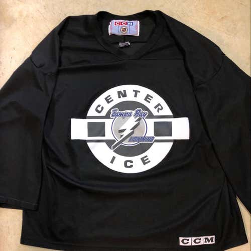 XXL TB Lightning Center Ice Jersey