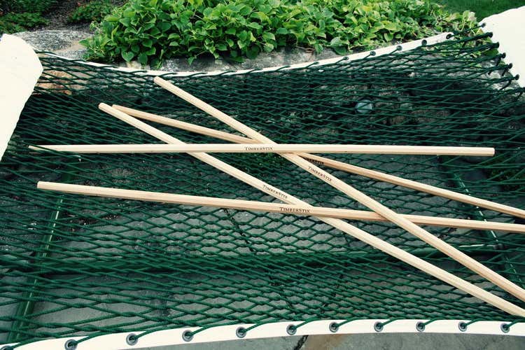 New TimberStix Hickory Defensive Lacrosse Shaft