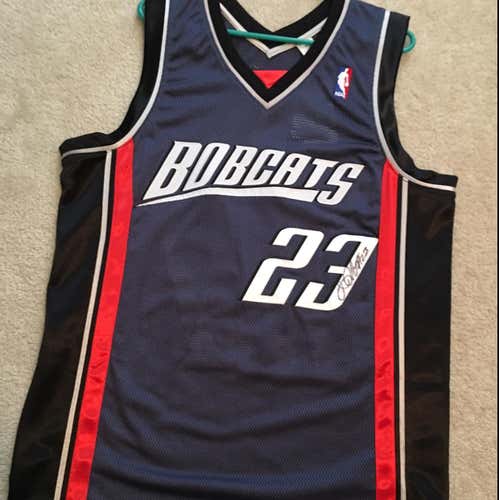 Charlotte Bobcats / NBA Authentic Jersey - Autographed: Jason Richardson