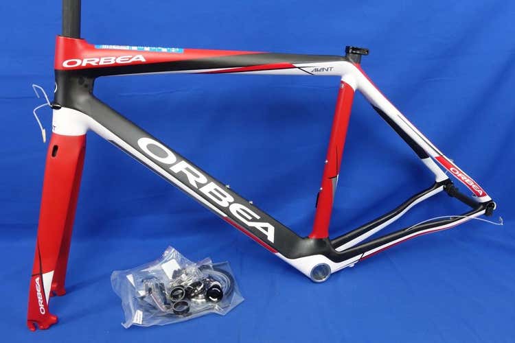 NEW 2015 Orbea Avant OMP Carbon Disc Road Bike Frameset - 53cm - $2400 Retail!