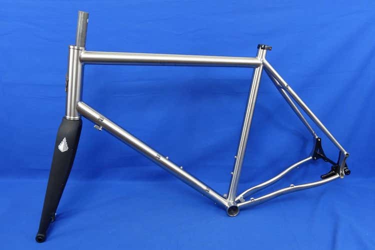 Advocate Cycles Lorax Titan Titanium Bike Frame & Carbon Fork 58cm $2400 Retail!