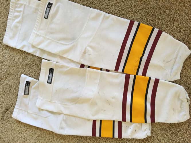 20 Pairs Chicago Wolves Pro Stock Socks - team set