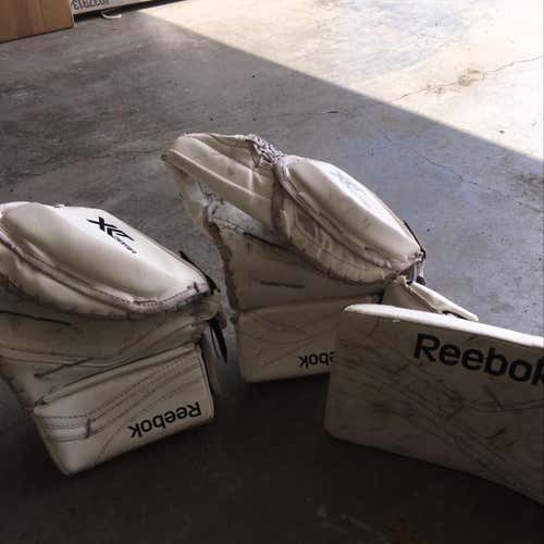 Reebok Goalie Gloves And Blocker
