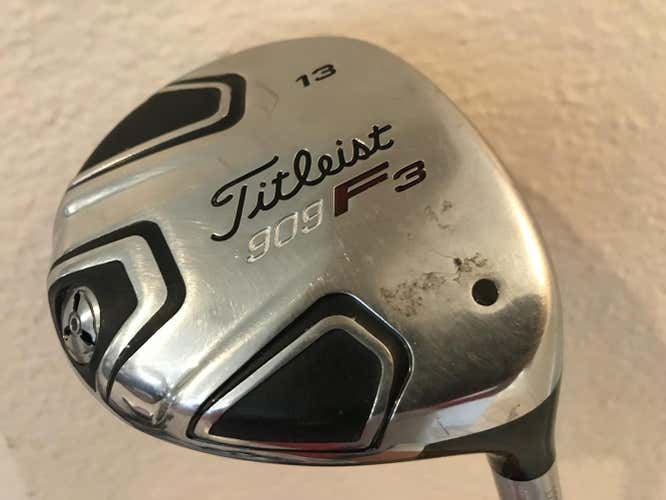Titleist 909f3 13* fairway metal with Aldila Voo Doo Stiff Flex shaft