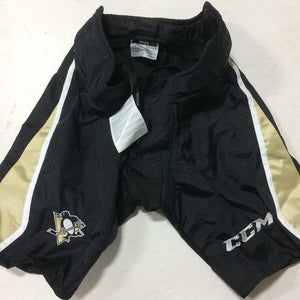 CCM PP90 Pro Stock Hockey Pants Shell Black Pittsburgh Penguins All Sizes 7325