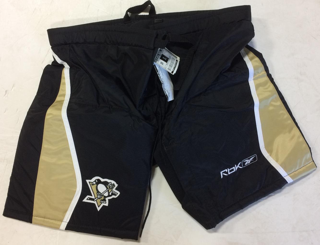 Reebok HP520 Pro Stock Hockey Shell Black Pittsburgh Penguins Extra ...