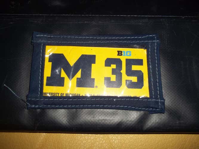 Used Michigan Wolverines Hockey Skate bag