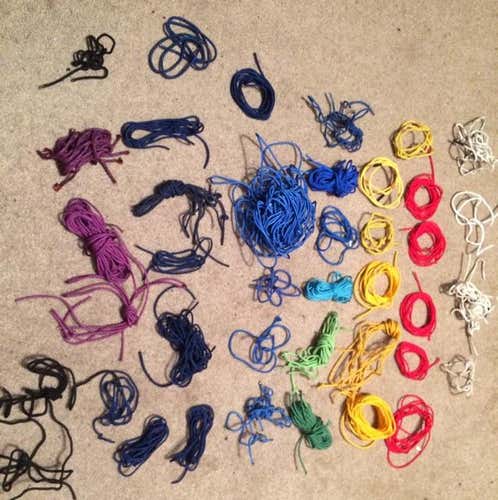 Stringing Sidewall And Crosslace Lot Everything Shown