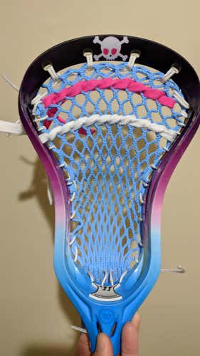 Skull Candy Custom Dyed Warrior Evo-Next Lacrosse Head