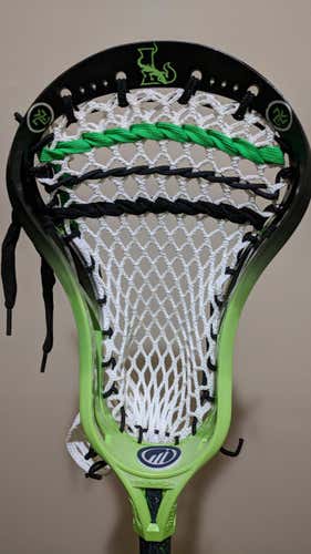 New York Lizards Custom Maverick Flight Lacrosse Head