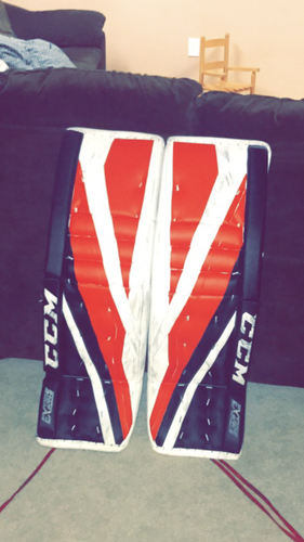 CCM Extreme Flex III Goalie Leg Pads Senior