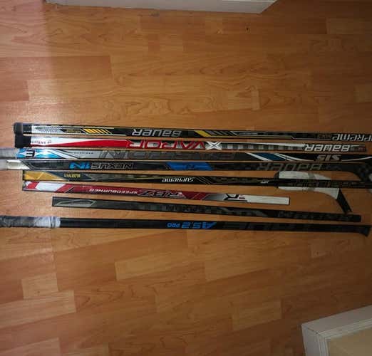 Broken Hockey Sticks