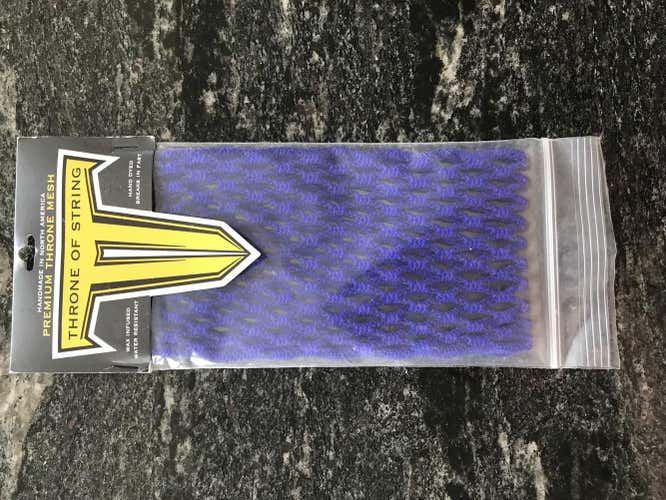 New Throne purple wax mesh