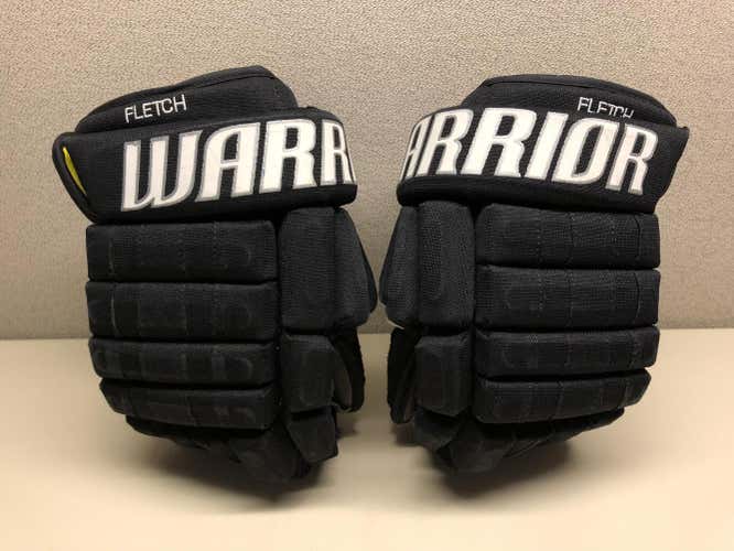 Warrior Franchise Custom Gloves - MIC - 14” Black, Hossa cuff