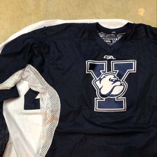 2 Yale Jerseys Size 52 #21 (white And Navy)