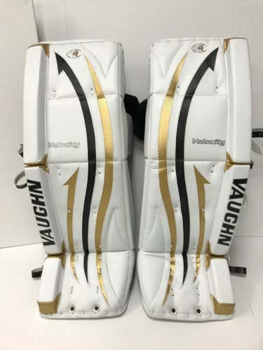 Vaughn Goalie Leg Pads Penguins Colors 34 +1.5
