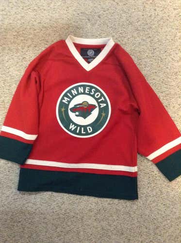 Reebok Minnesota Wild Hockey Jersey-Youth Large