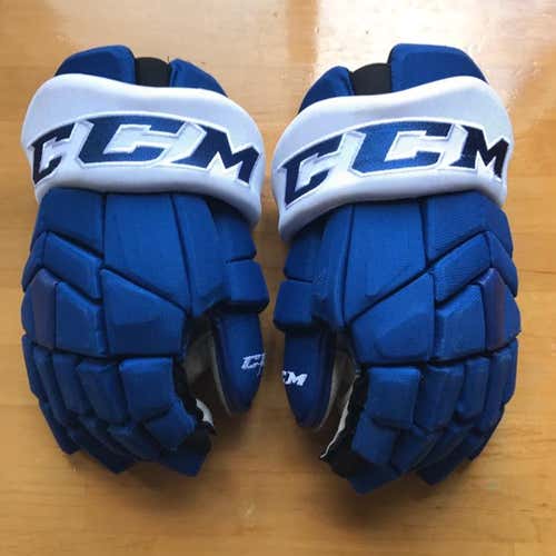CCM Tacks Pro Stock Gloves 14" Toronto Maple Leafs